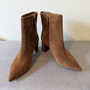 J.Crew Maya Boot Dark Pecan Suede